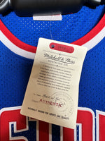 Isiah Thomas - Detroit Pistons Hand Signed NBA Home Court Jersey w/COA