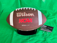 PATRICK MAHOMES QB Chiefs Hand Signed Wilson MVP Redzone NCAA FS Ball W/COA