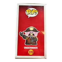 John Ratzenberger Hand Signed " Underminer " Incredibles 2 Funko Pop 370 w/COA