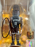 James Harden - Nets Hand Signed NBA Gold Vinyl Figure Funko Chase w/COA