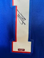 James Harden Hand Signed 76ers Home Court Jersey w/COA