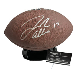 Josh Allen - Buffalo Bills Hand Signed Wilson Official Ball w/COA