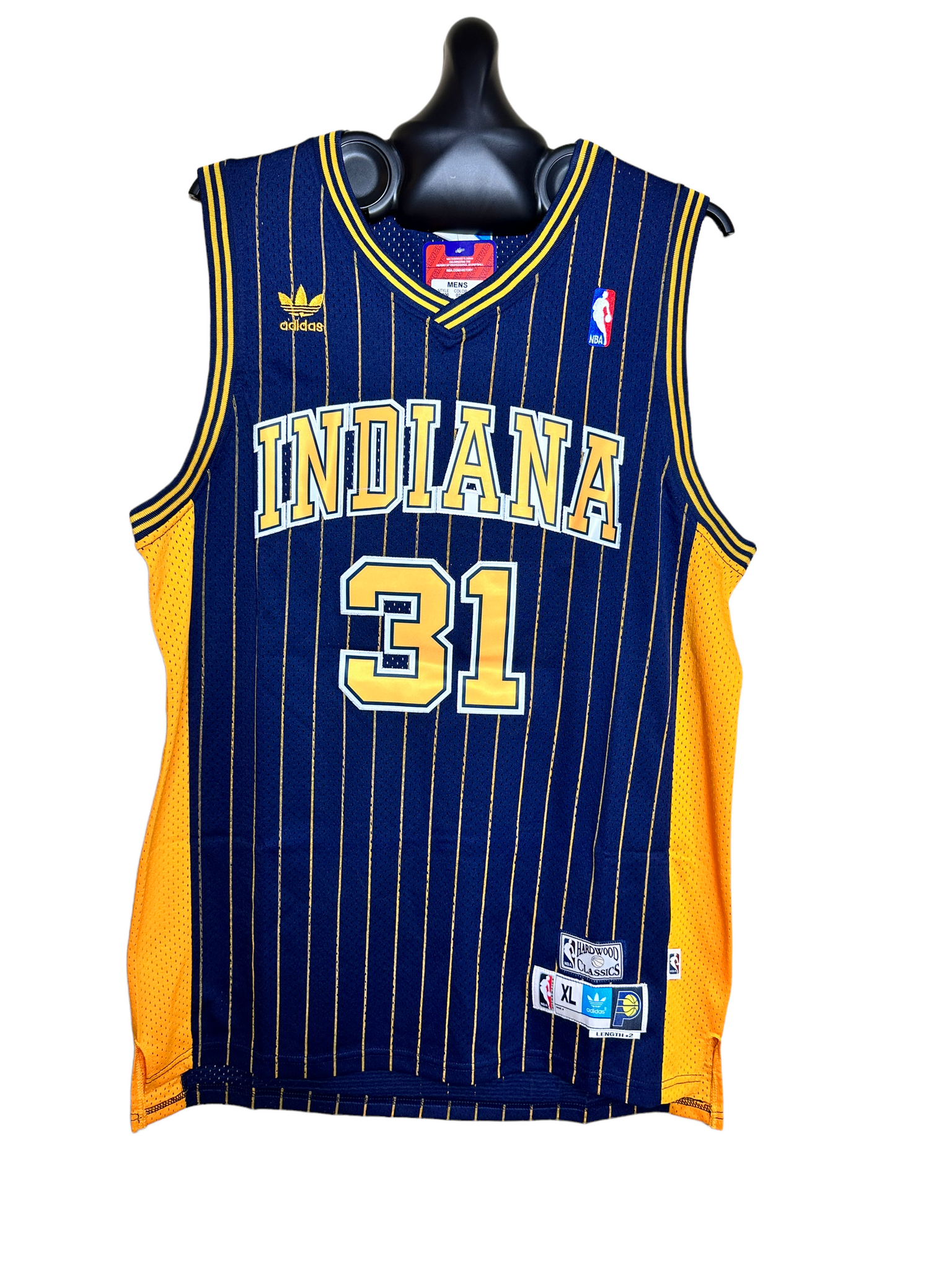 Reggie miller signed sales jersey