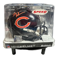 Brian Urlacher - Chicago Bears Hand Signed Mini Helmet W/COA