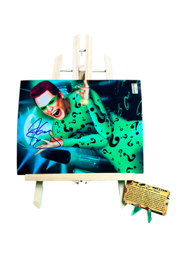 Jim Carrey Hand Signed Batman “THE RIDDLER” 8x10 Photo w/COA