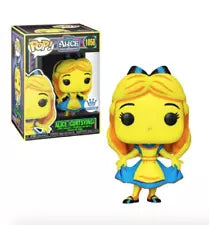 DISNEY ALICE WONDERLAND (CURTSYING) - FUNKO EXCLUSIVE BLACKLIGHT POP # 1058