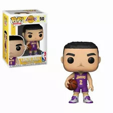 LONZO BALL NBA LOS ANGELES LAKERS PURPLE JERSEY POP # 50